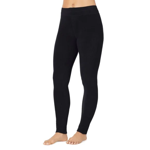 Black Fleece Leggings - Picture 5 of 11